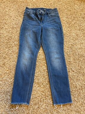 Old Navy Straight-Leg Women's Jeans in Medium Blue Wash